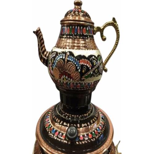 Copper samovar electric - real copper samovar - handmade real copper samovar copper