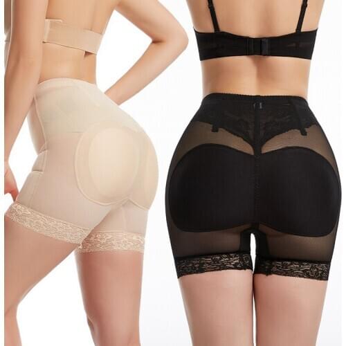 Fashion Body Shaper Shorts Shapewear Corset Women Seamless Tummy Control Slim Butt Lifter Fake Buttocks Padded Shapewear Pants