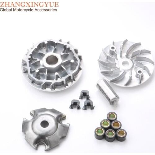 Scooter Variator Kit with Roller Weights 16G for Honda WW150 PCX150 22102-K35-V00 22110-KZY-701 22011KWN900 22131KWN900