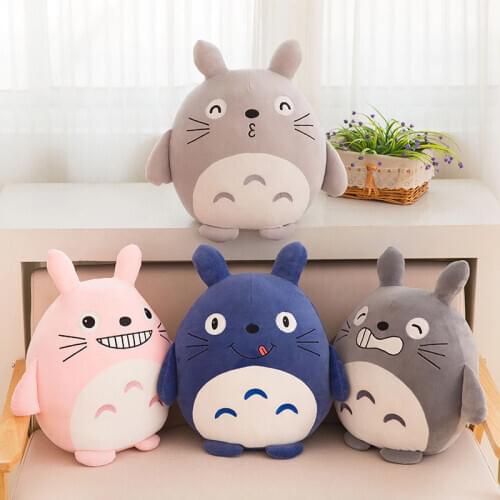Software Down Cotton Hayao Miyazaki Cartoon Chinchilla Plush Toys Doll Children Pillow Girl Student Gift