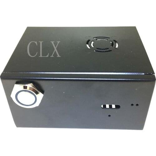 Raspberry Pi X820 V3.0 SSD&HDD SATA Storage Board Matching Metal Case / Enclosure + Power Control Switch + Cooling Fan Kit