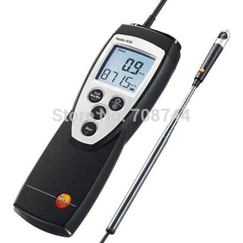 Testo 416 Anemometer Air Speed Meter anemograph Vane Anemometer