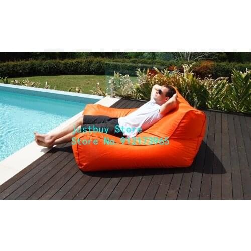 Outdoor Modern Comfy floating bean bag, indoor bean bag chair big sofa, polester large bean bag chair