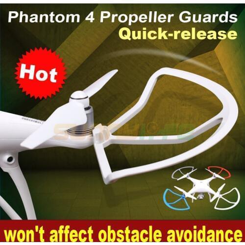 1set Phantom 4 Quick-release Propeller Guards Protectors Shielding Rings Bumpers for DJI Phantom 4 PRO + V2.0 Fortress Design