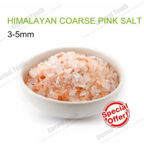 3-5mm HIMALAYAN COARSE CRYSTAL PINK SALT GOURMET KOSHER NATURAL PURE 50grams