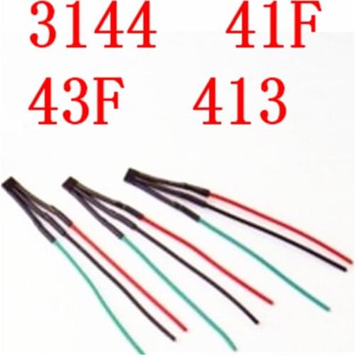 3pcs Electric car hall motor 3144 41F 43F 413 hall high temperature wire with wire hall trolley brushless motor hall components