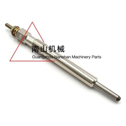 Free shipping for Glow plug electric heating rod for preheating plug of excavator 4JB1 4JG1 engine