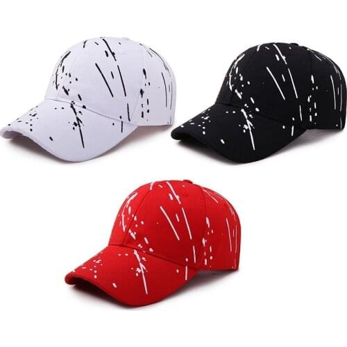 New Fashion Men Women Baseball Cap Dot Stripe Print Outdoor Sun Caps Sport Fishing Hat Snapback Unisex Adjustable Hip Hop Hats