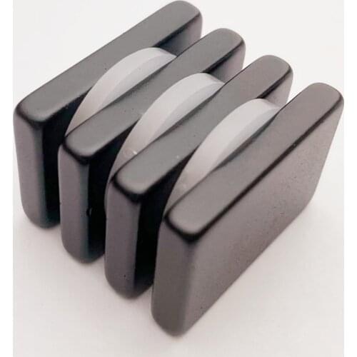 Block Black Epoxy Magnet Strong Rectangle Waterproof Rustproof Friction Fridge Whiteboard Magnetic Screen Bulletin Boards