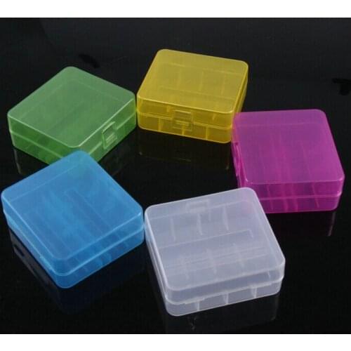MasterFire 500pcs/lot Hard Plastic 26650 Battery Holder Storage Case Box 2 slots For 2 x 26650 Lithium Batteries Boxes Container