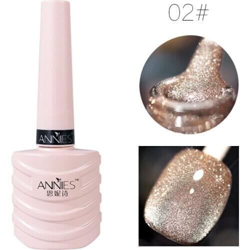 Gel Polish Nail Gel Glitter Diamond Cat Eye Nails Semi Permanent UV LED Gel Sequins Soak Off Nail Gel Polish DIY Nail Art Polish