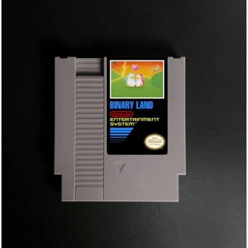 Binary Land - 72 pins 8bit Game Cartridge
