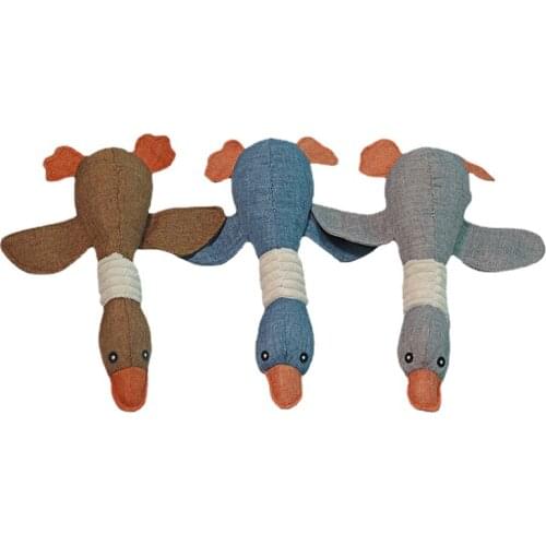 Dog Squeak Toys Wild Goose Sounds Toy Cleaning Teeth Puppy Dogs Chew Supplies Training Household Pet Dog Toys accessories