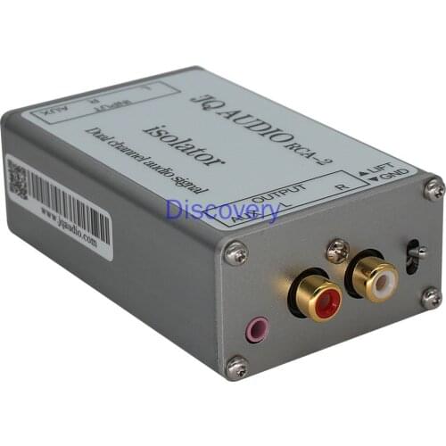JQAUDIO RCA-2 Audio Isolator Audio Current Acoustic Isolation 3.5 Lotus Computer Noise Isolation