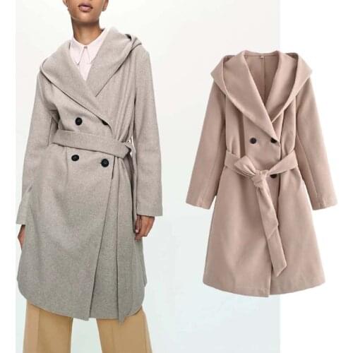 Klkxmyt Women's Hooded Coats