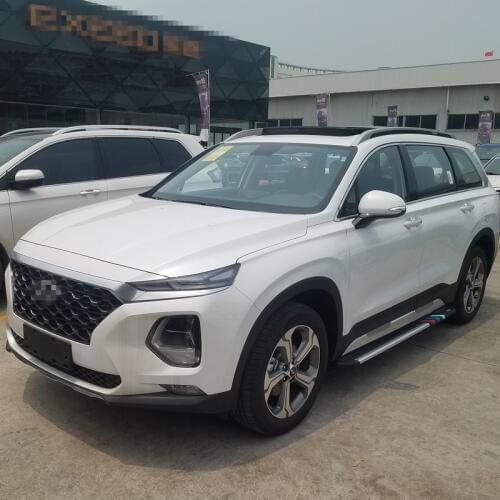 Maremlyn Side Pedal -Nurf Bar Fit For Sanda Fe Running Board IX45 Side Step 2014 2015 2016 2017 2018 2019 Foot Pedal