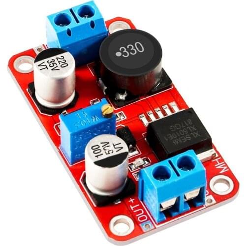 Xl6019 (xl6009 Upgrade) Automatic Step-up Step-down Dc-dc Adjustable Converter Power Supply Module 20w 5-32v To 1.3-35v