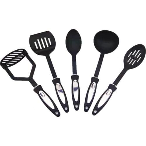 12Pcs/Set Kitchen Utensil Set Heat Resistant Non-Stick Stainless Steel Silicone Multi-function Cooking Tools for Kitchen