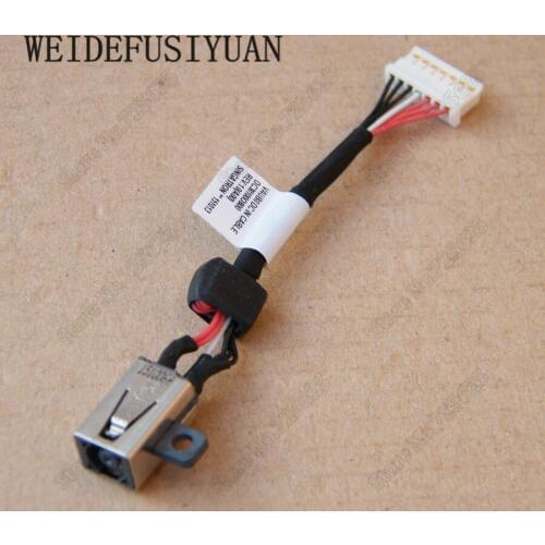 Laptop DC Power Jack Harness Port Connector Socket with Wire Cable for Dell Precision M3800 XPS 15 9530 5510 9550