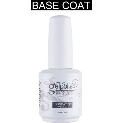 SHEENIA New Arrival Easy Peel Off Water Base Coat Long Wear Tempered BASE Coat Basic Nail Gel Polish Enamel Varnish gels
