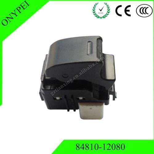 84810-12080 New Window Control Switch Power Window Switch For Toyota YARIS VIOS COROLLA PRIUS CROWN RAV4 HILUX HIACE 8481012080