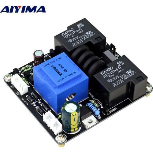 AIYIMA 1500W Power Supply Delay Power Soft Start Protection Board High Power For Class A Amplifier DIY 30A Relay Protection