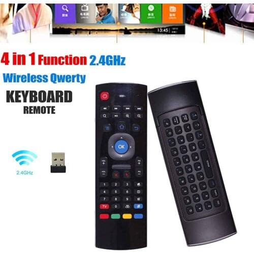 MX3 4 IN 1 Air Mouse Wireless Keyboard Remote Control For Android BOX Smart TV P Mx3 Keyboard (Normal Standard Version)
