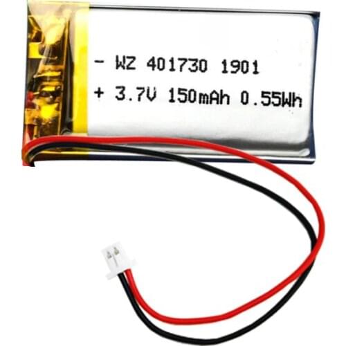 Octelect 401730-150mah Bluetooth self-timer selfie stick 3.7v rechargeable polymer lithium battery