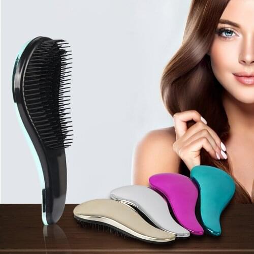 ROUFEI Fashion TT Hair Brush Women Beauty Anti-static Hot Comb Haircare Styling Hair Comb Barber Wholesale Massage Hairbrush
