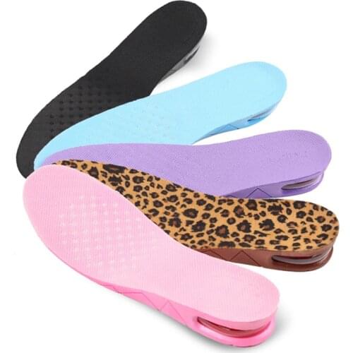 USHINE 3cm insole heightening cushion raising adjustable heel shoe Taller insole woman quality foot patches