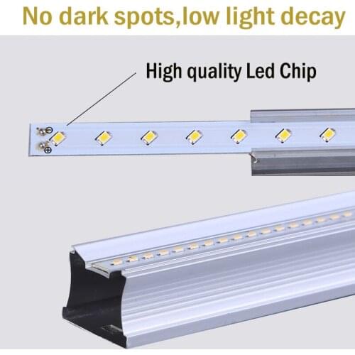 Integrated Led Tube 300mm 600mm 900mm 1200mm 1ft 2ft 3ft 4ft T5 Led Tube Light Lamp Fixtures 5W 10W 9W 220V Wall Lamps Home