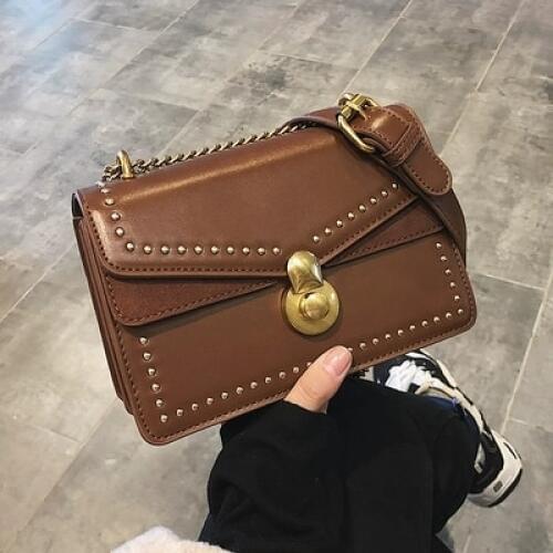 Fashion Rivet Small Women Handbags Female Purses Ladies Clutch Shoulder Crossbody Tote Bag Bolsa Feminina Women Messenger Bag