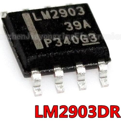 10PCS LM2903DR SOP8 LM2903 SOP LM2903DR2G SMD SOP-8 new and original IC