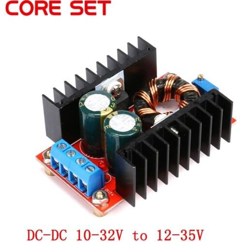150W DC-DC Step Up Converter 10-32V to 12-35V 6A Boost Voltage Charger Power Supply Module