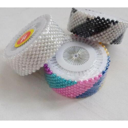 400PCS Women Pins Arab Cap Hijab Muslim Scarves Shawl Pin Brooch Islamic Accessories Mixed Colour Wholesale Fashion Middle East