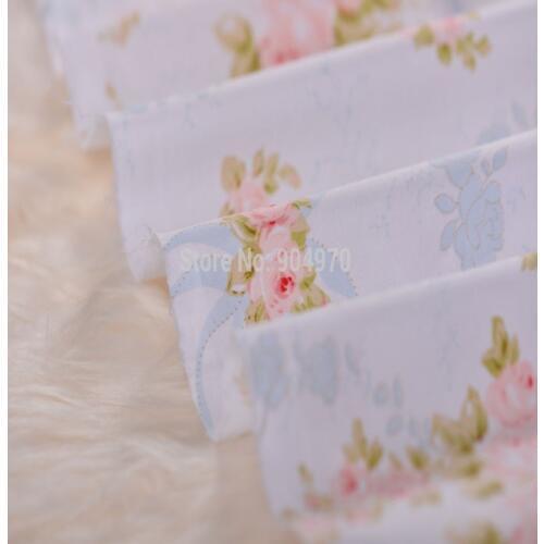 50x160cm Fresh & Elegant 100% cotton fabric METER yard Quilting Baby Bedding Tilda Cloth Patchwork fabric for sewing tecido