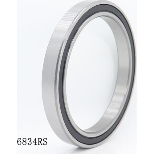 6834 2RS 170x215x22mm Metric Thin Section Bearings 61834 RS