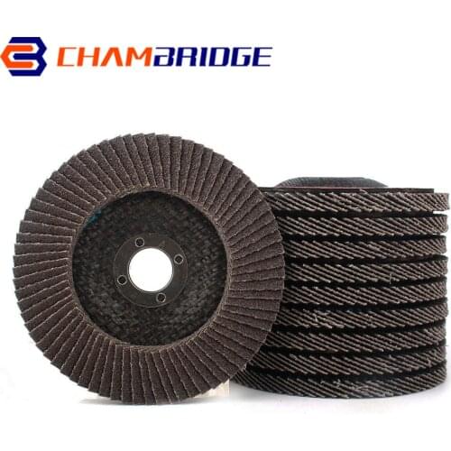 100mm Flap Discs Abrasive Polishing Grinding Wheels Blades For Angle Grinder 60-320 Grit 1/10Pcs