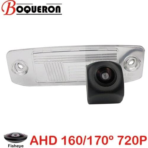 Fisheye 170 Degree 1280x720P HD AHD Car Vehicle Rear View Reverse Camera for Kia Rondo Ceed Opirus Amanti Carens Mohave