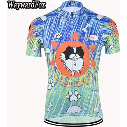 2018 Cycling Jersey Short Sleeve Summer Mens Shirt Bicycle Wear Racing Tops Bike Cycling Clothing Quick Dry Breathable