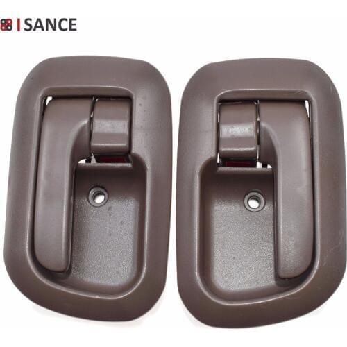 ISANCE Inside Interior Beige or Brown Door Handle Front Rear Right Pair 69277-08010 69278-08010 For Toyota Sienna 1998-2003 3.0L