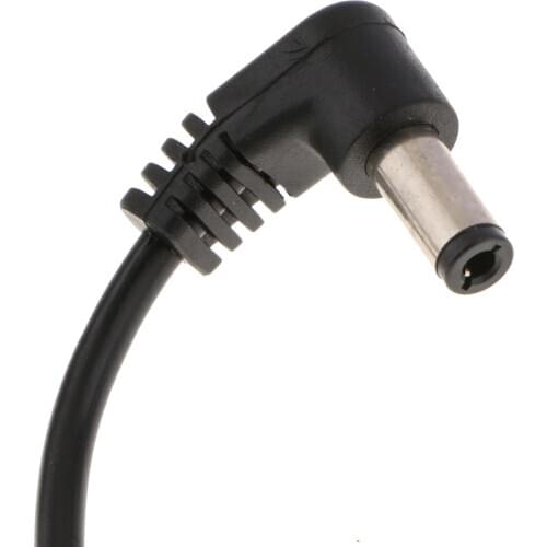 Power Supply Cable Cord for BMPCC 4K Camera DC Wire with 5.5x2.5mm Connector Coiled Design