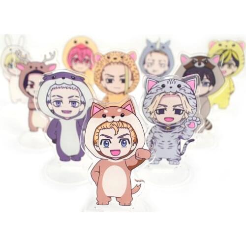 Anime Tokyo Revengers Acrylic Stand Figure Stands Manjiro Ken Takemichi Hinata Atsushi Model Plate Fans Gift Collection