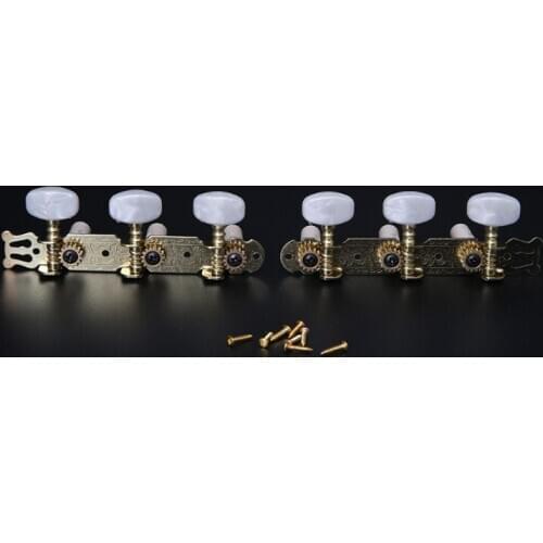 2 Gilding Classical Guitar Tuning Pegs Machine Keys Heads Tuning Tuner Mechanical Pegs For Guitar