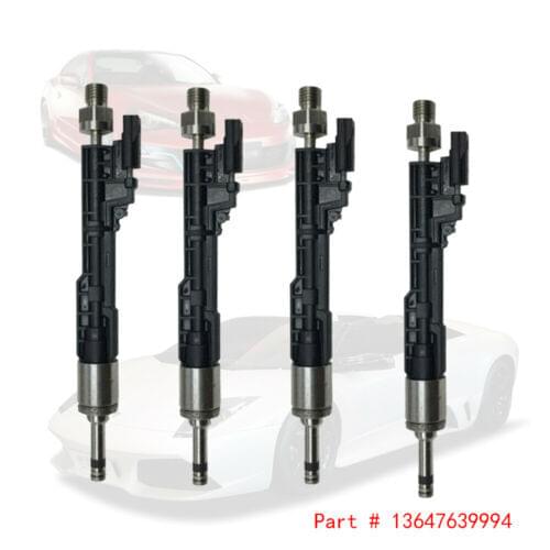 Set of 4 Fuel Injectors 13647639994 for 12-16 BMW Z4 X3 X1 328i 320i 228i 2.0 l4