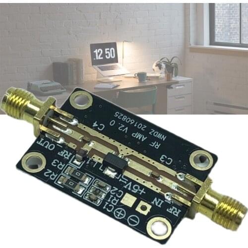 Reliable Amplifier Kits Set Modules UHF Ham Radio -110dBm Radio Module Low-Noise Amplifier LNA 0.05-4GHZ NF=0.6dB RF FM
