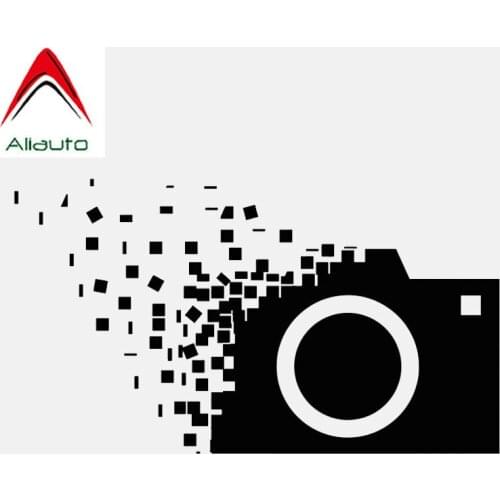 Aliauto Creative Car Sticker Retro Camera Photographer Cubes Vinyl Motorcycles Accessories Reflective Waterproof Decal,15cm*8cm