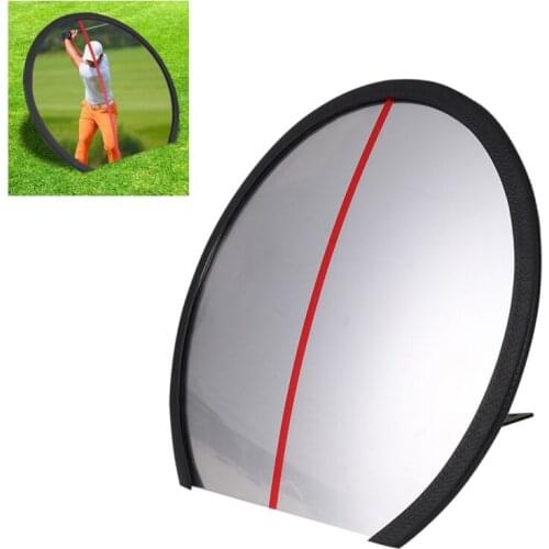 2021 New Portable Practice Golf Driving Range Full Swing Mirror Posture Correction Mirror Training Aid Golf Accessories