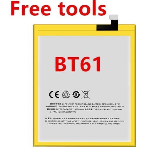 New 4000mAh BT61 for Meizu M3 Note Pro M681H M681 Smartphone High quality Replacement Battery