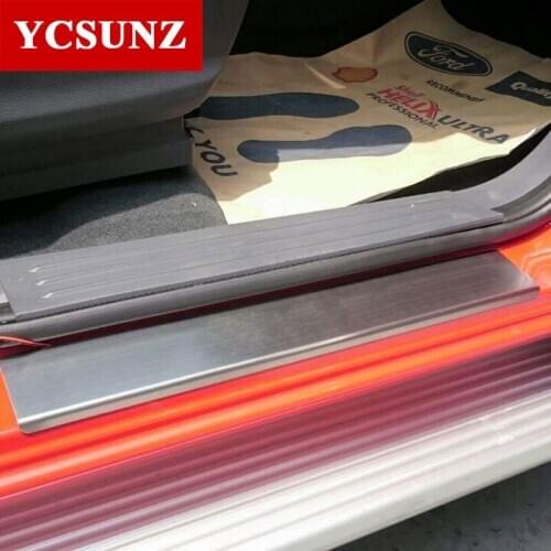 Door Sill Threshold For Ford Ranger T6 T7 T8 2012-2019 Wildtrack Double Cabin